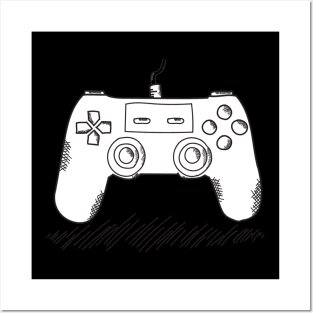 Controller doodle Posters and Art